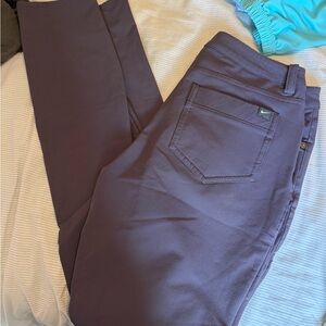 Nike Plum Slim Fit Golf Pants with Back Pocket
